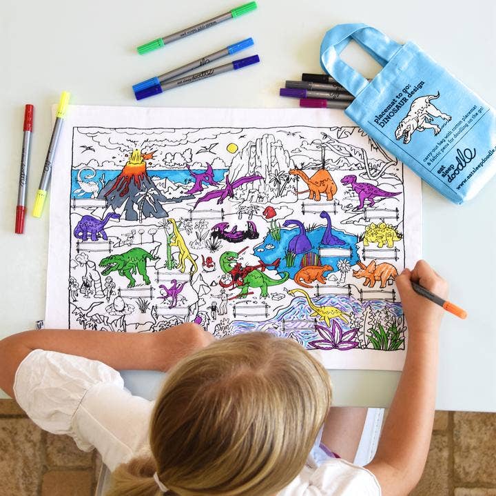 Dinosaur Placemat to Go