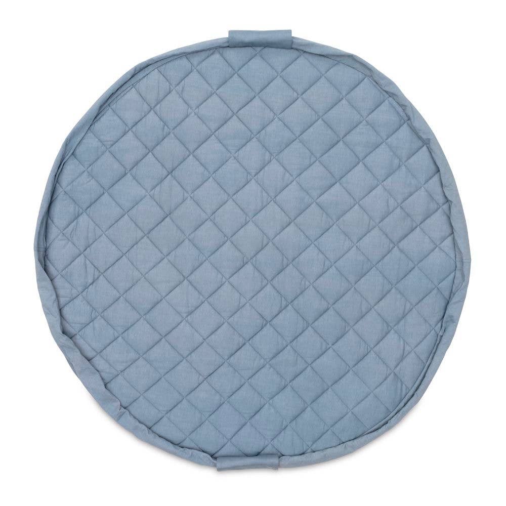 Dusty Blue organic babymat