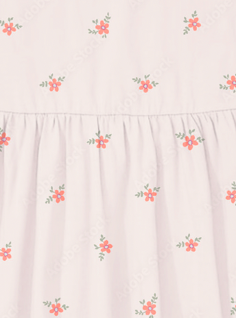 Floral Bamboo Twirl Dress