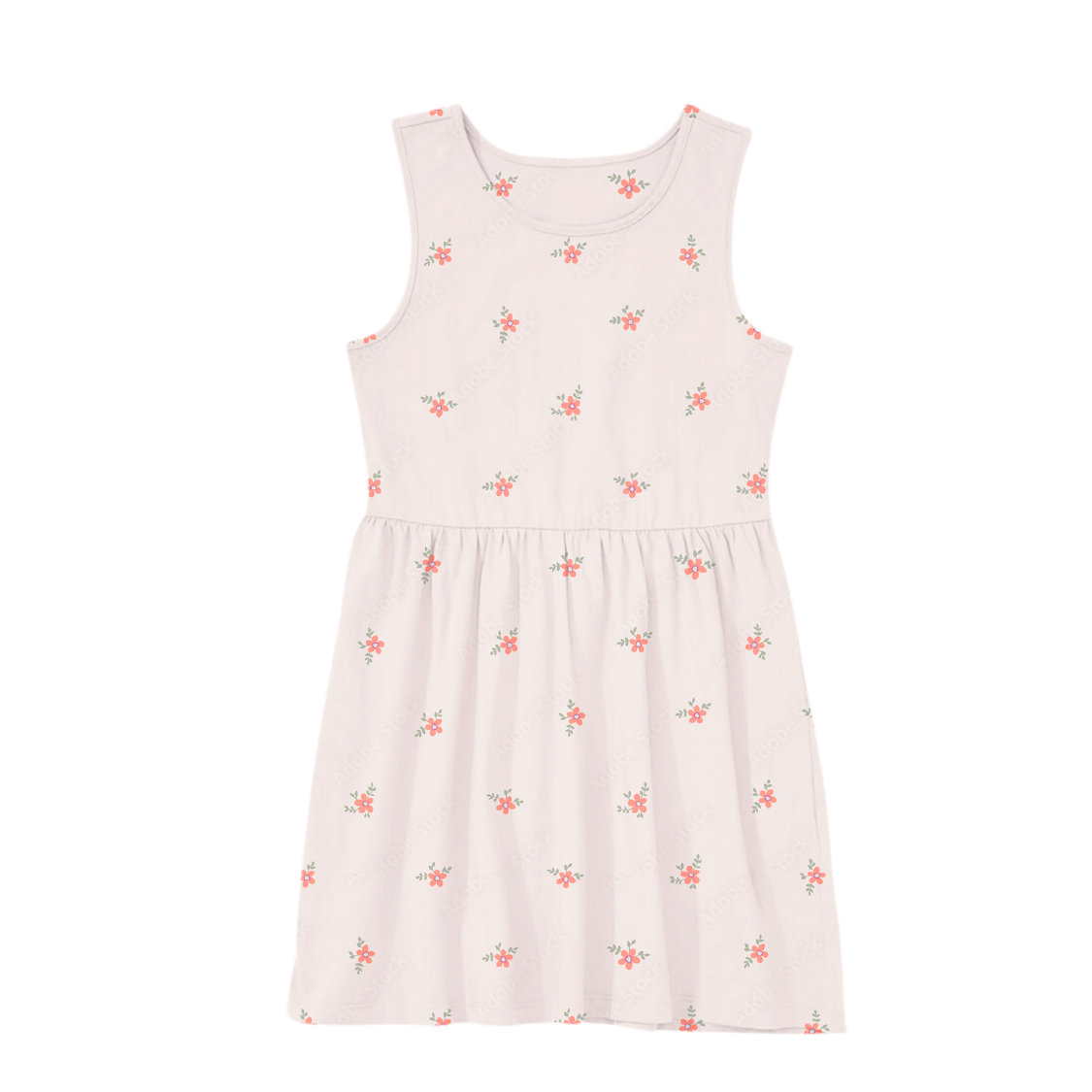 Floral Bamboo Twirl Dress