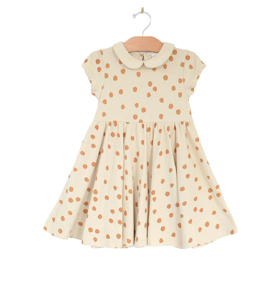 Dot Dress- Saffron