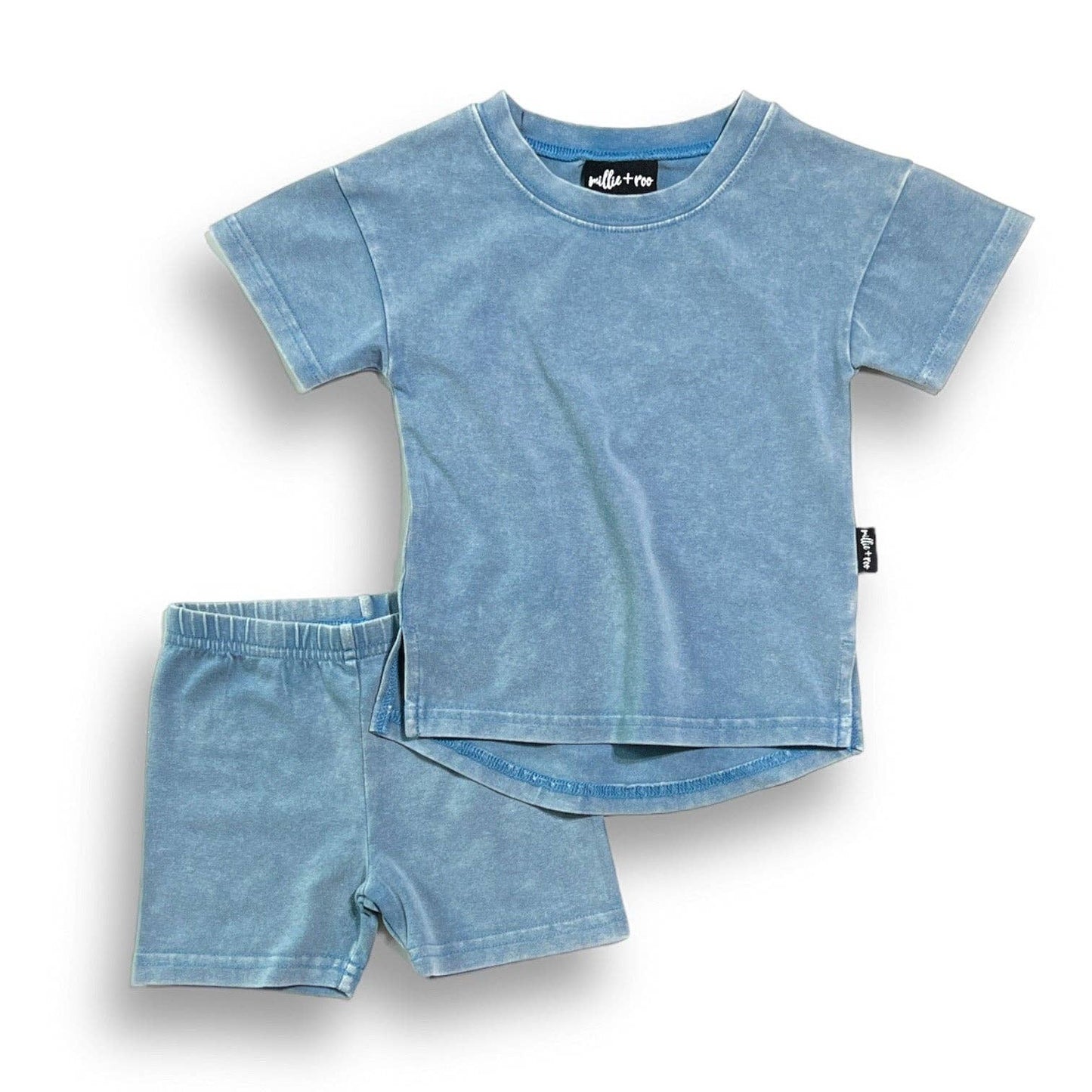 Biker set- Arctic Snow Wash