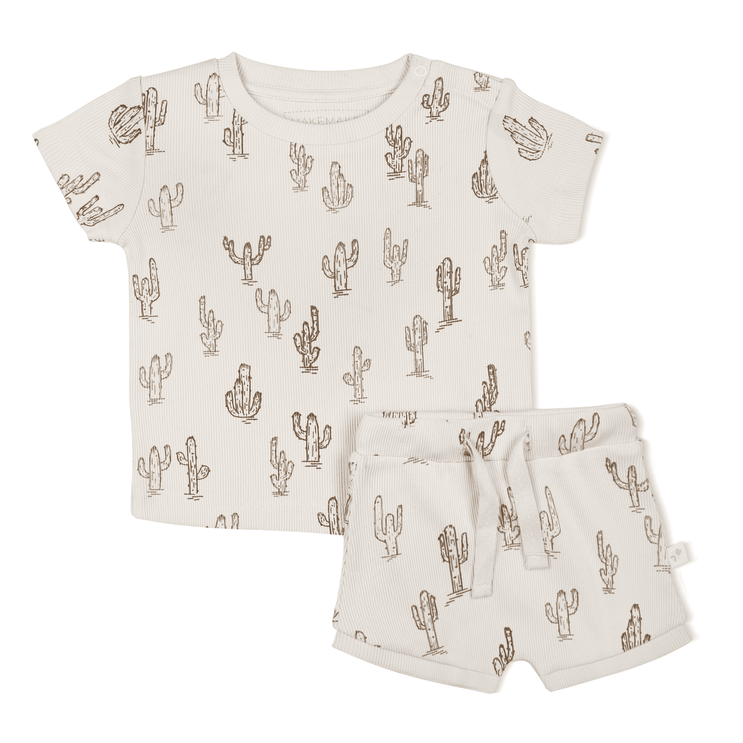Cactus Tee and Shorties Set