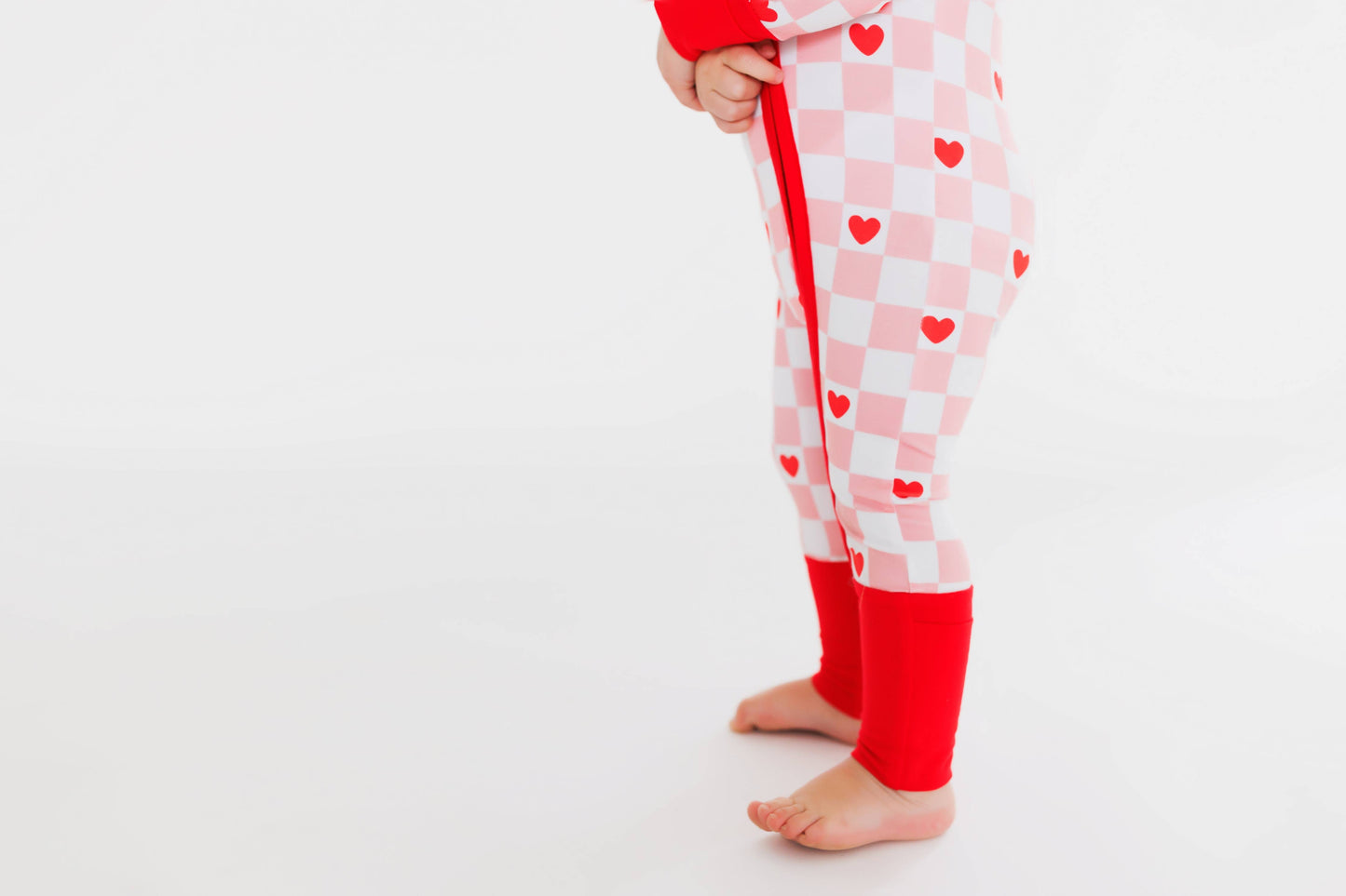 Checkered Heart Pajamas