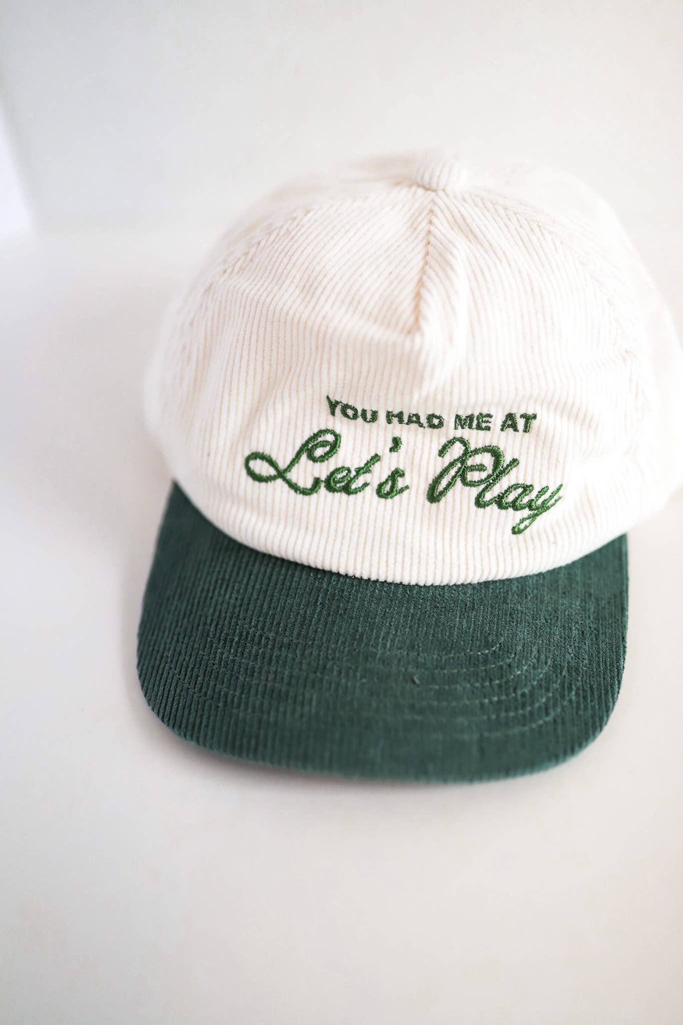 Let's Play, Kids Corduroy Hat