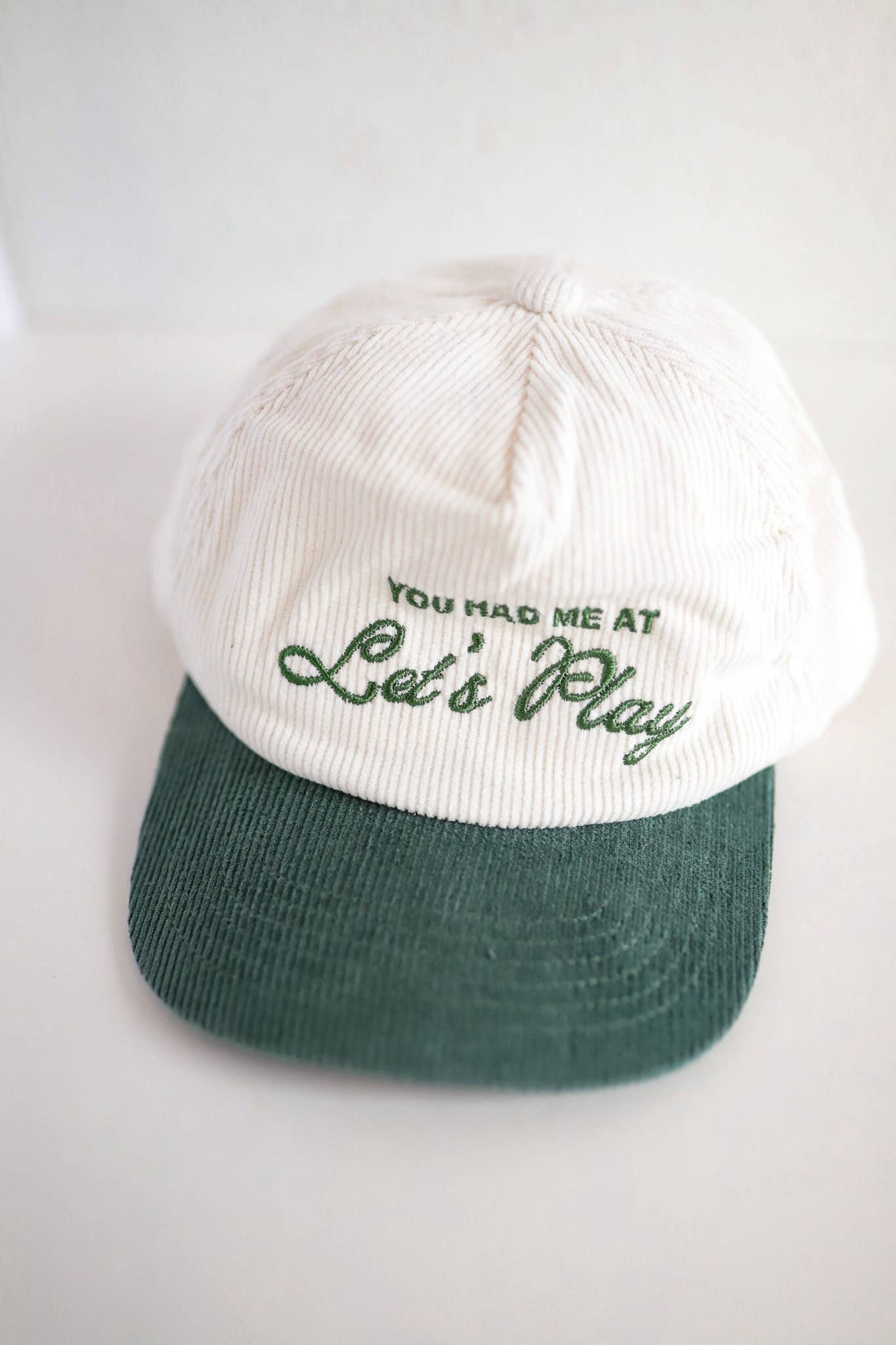 Let's Play, Kids Corduroy Hat