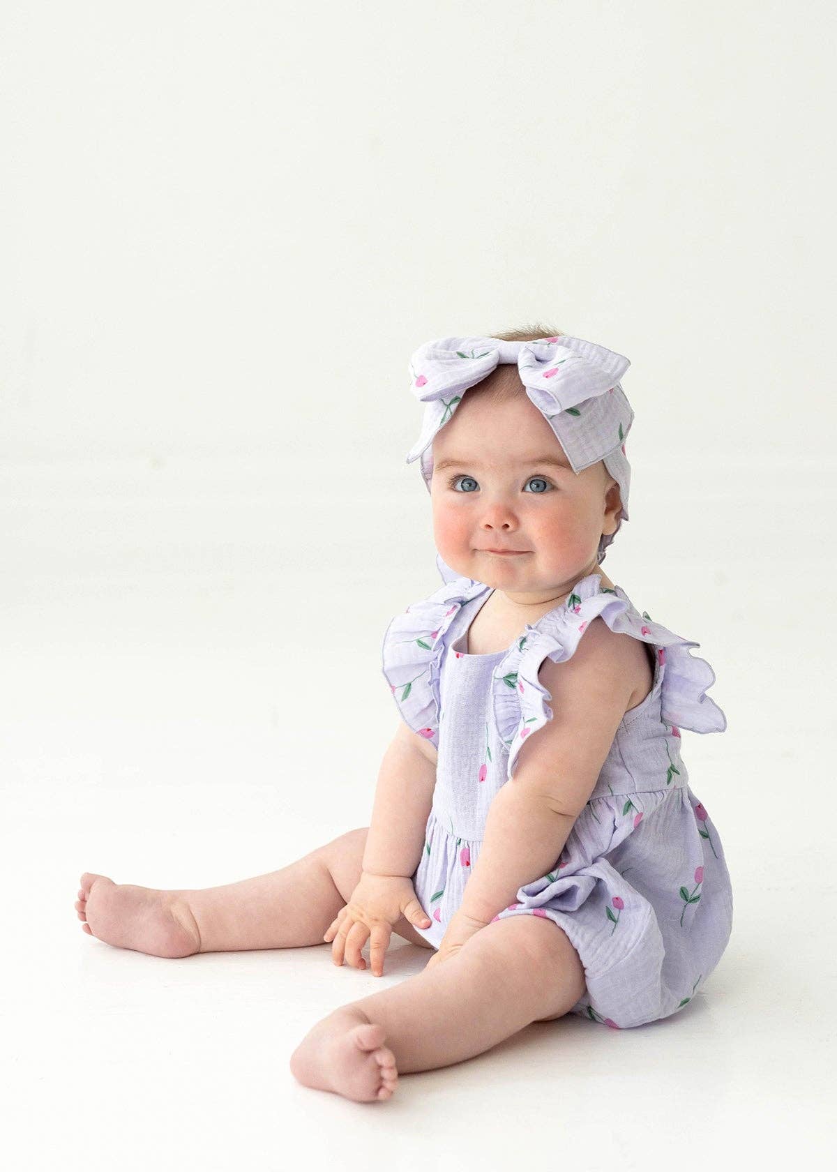 Tiny Tulip Baby Romper