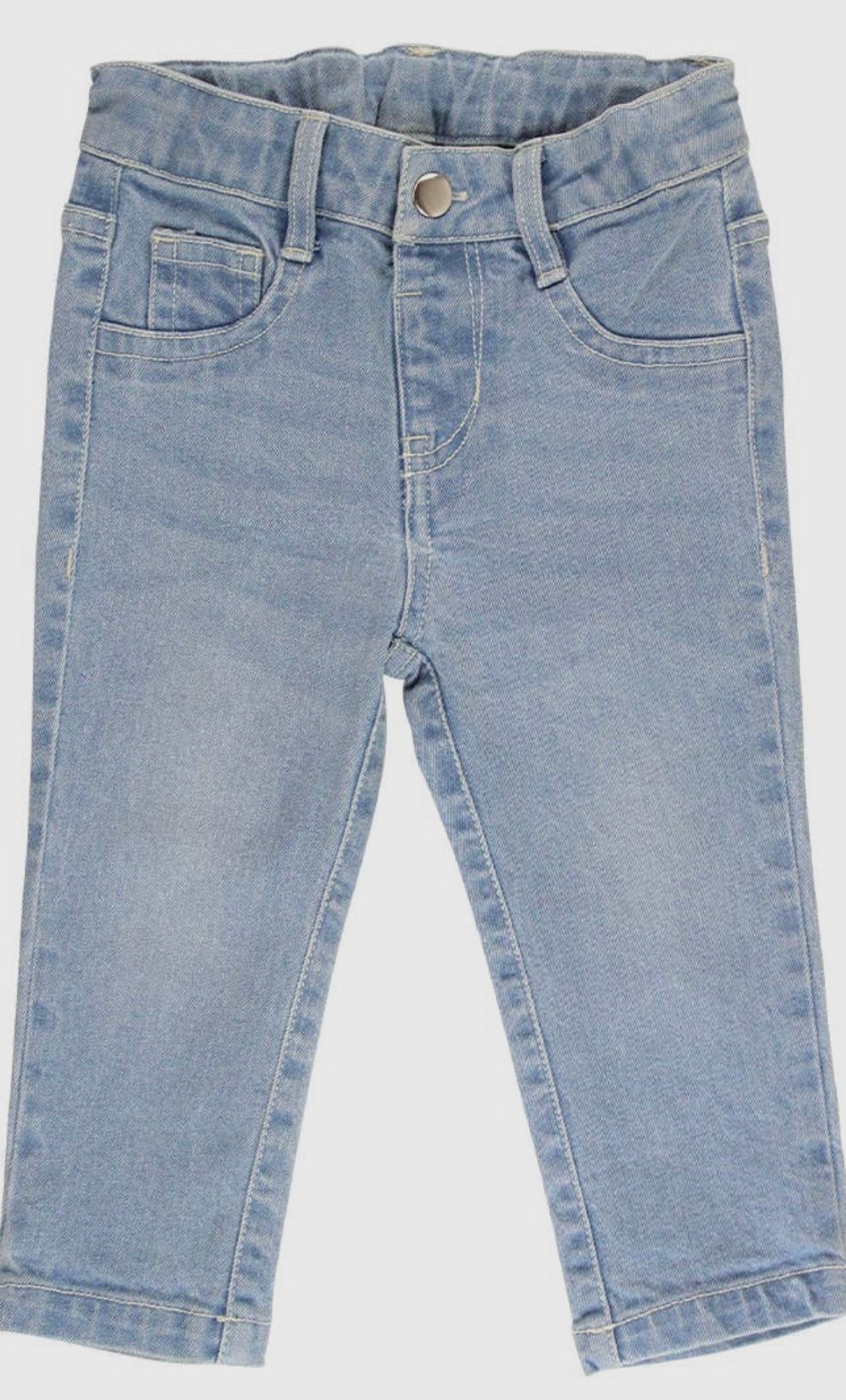 Girls Light Wash Skinny Jeans