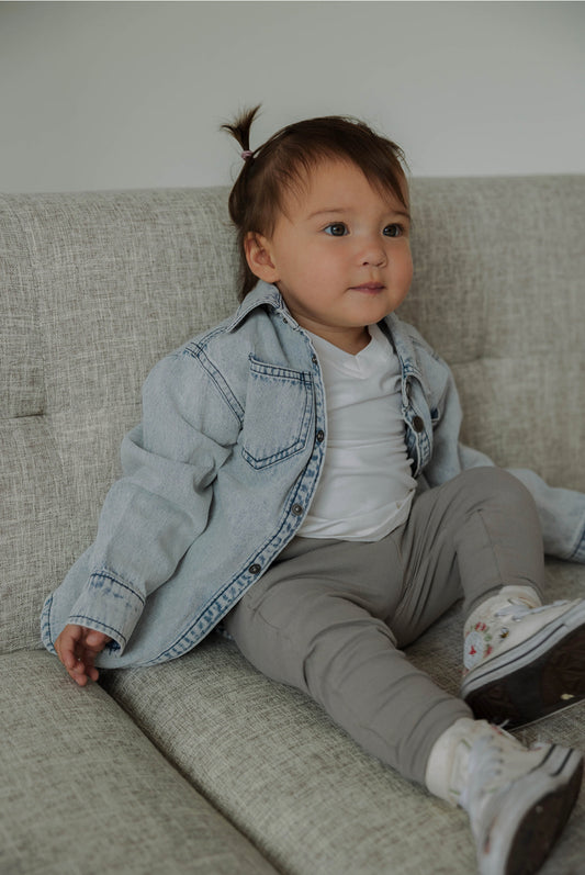 Heritage Denim Shacket | Kids