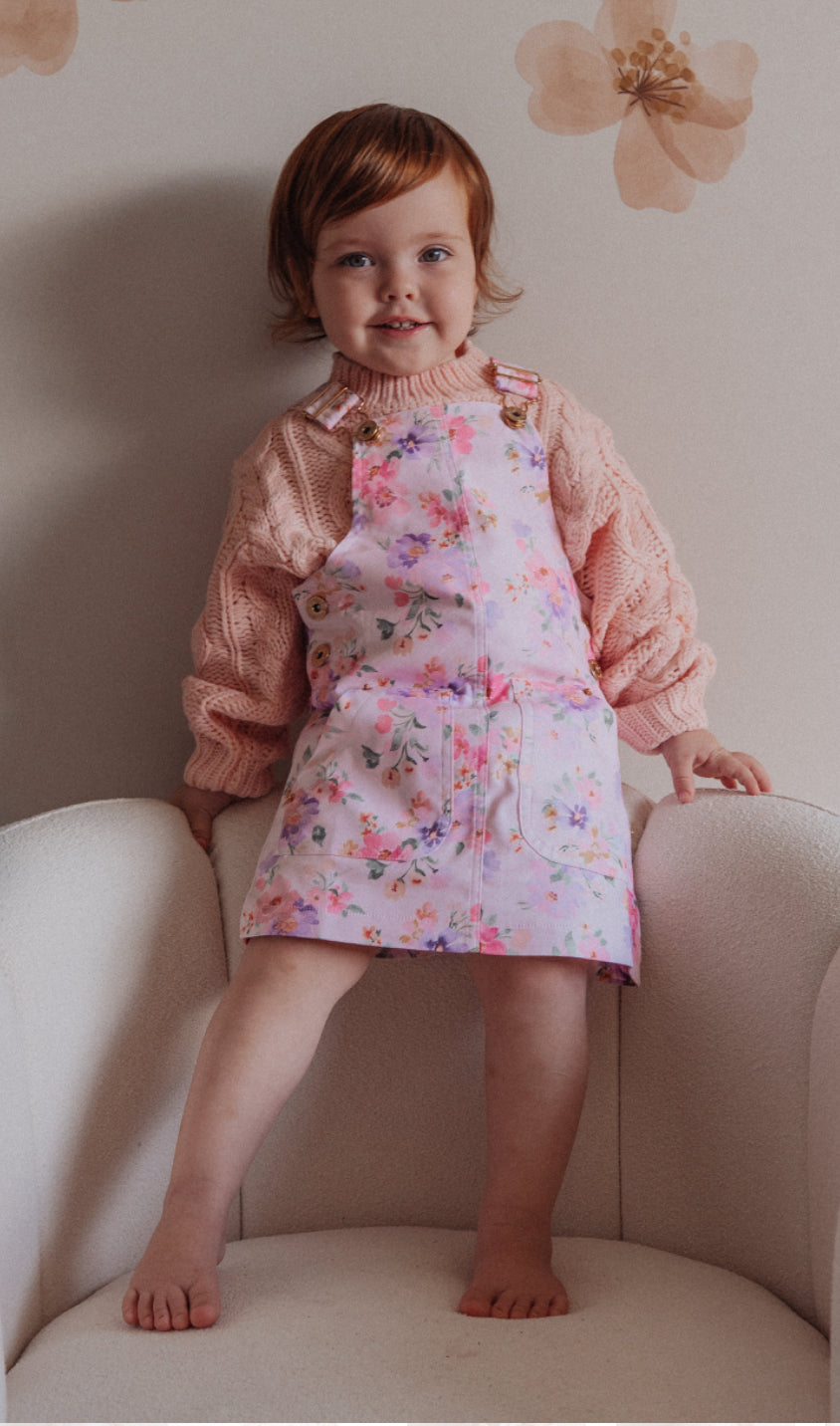 Lulu Denim Floral Dress