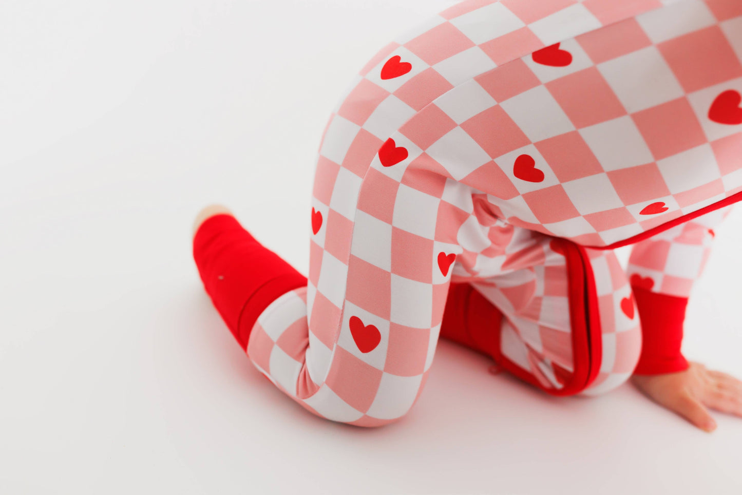 Checkered Heart Pajamas