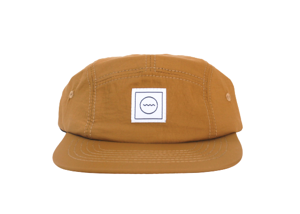 Waterproof Five-Panel Hat in Clay